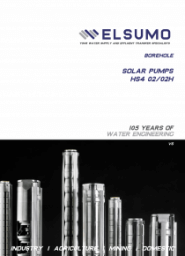 Elsumo - 4HS - PD Pumps