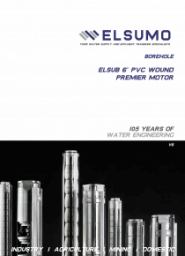 Elsumo - Elsub 6 PVC Wound Premier Motor